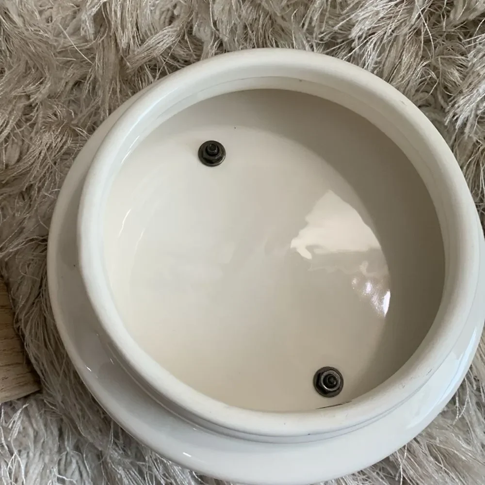 Pier 1 Earthenware Goat Cookie Biscuit Storage Jar